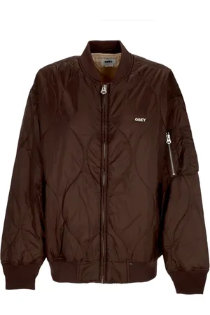 Obey Dames, Jassen, Bruin, Maat: S Poliester