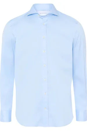 Baldessarini Heren, Overhemden, Blauw, Maat: 5XL Katoen