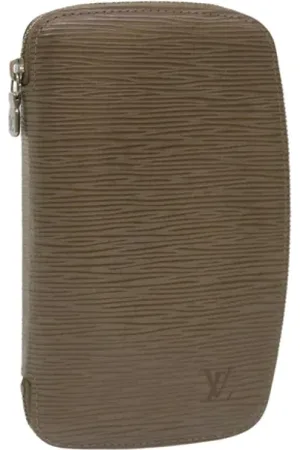 LOUIS VUITTON Dames, Pre-owned, Grijs, Maat: ONE Size Leer