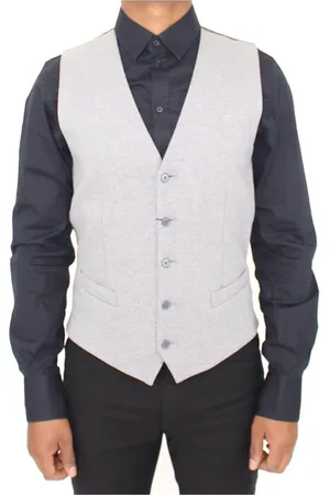 Dolce & Gabbana Heren, Pakken, Grijs, Maat: XS Katoen