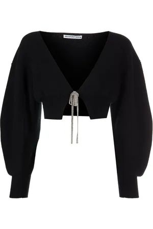 Alexander Wang Dames, Truien, Zwart, Maat: S