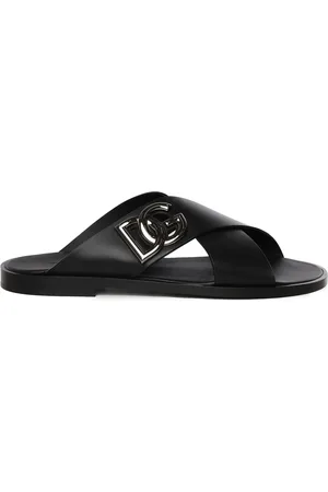 Dolce & Gabbana Heren, Schoenen, Zwart, Maat: 41 1/2 EU Leer