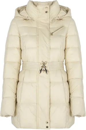 Patrizia Pepe Dames, Jassen, Wit, Maat: 4XS Leer