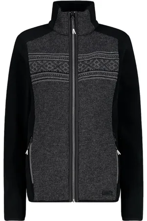 CMP Dames, Truien, Zwart, Maat: 2XL Fleece