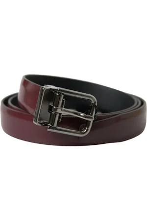 Dolce & Gabbana Heren, Accessoires, Rood, Maat: 95 CM Leer