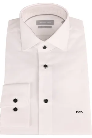 Michael Kors Heren, Overhemden, Wit, Maat: XS Katoen