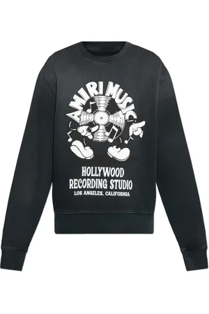 AMIRI Heren, Sweatshirts & Hoodies, Zwart, Maat: 3XL Katoen