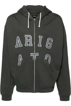 Axel Arigato Heren, Sweatshirts & Hoodies, Grijs, Maat: XL Katoen