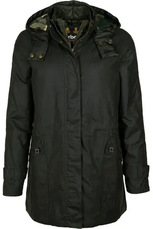 Barbour Dames, Mantels, Zwart, Maat: XL Katoen
