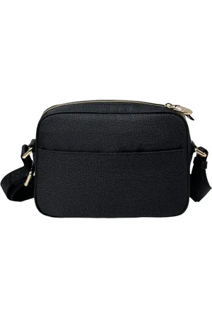 Borbonese Dames, Tassen, Zwart, Maat: ONE Size Nylon