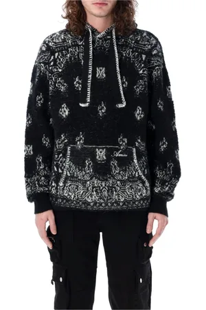 AMIRI Heren, Sweatshirts & Hoodies, Zwart, Maat: 2XL Wol