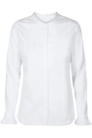 Mos Mosh Dames, Blouses & Shirts, Wit, Maat: L Katoen