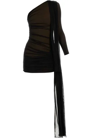 DION LEE Dames, Jurken, Zwart, Maat: XS Viscose