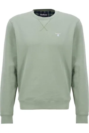 Barbour Heren, Sweatshirts & Hoodies, Groen, Maat: XL Katoen