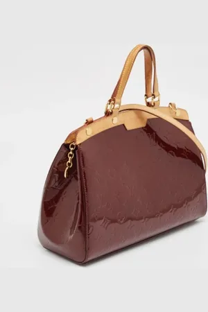 LOUIS VUITTON Dames, Pre-owned, Paars, Maat: ONE Size Leer