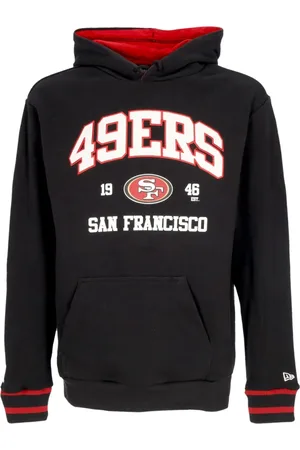 New Era Heren, Sweatshirts & Hoodies, Zwart, Maat: L Katoen
