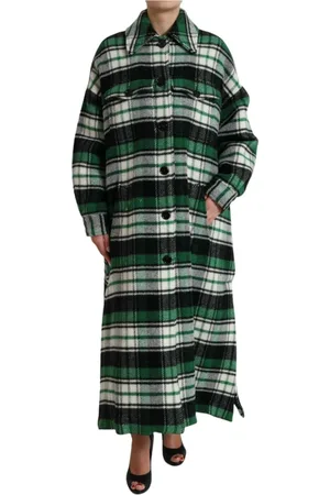 Dolce & Gabbana Dames, Mantels, Veelkleurig, Maat: XS Leer