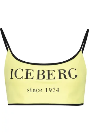 Iceberg Dames, Badkleding, Geel, Maat: L Polyamide