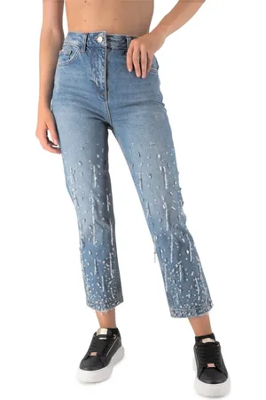 Blugirl Dames, Jeans, Blauw, Maat: W28 Denim