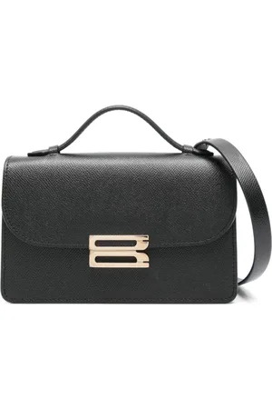 Victoria Beckham Dames, Tassen, Zwart, Maat: ONE Size Leer
