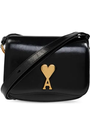 Ami Dames, Tassen, Zwart, Maat: ONE Size Leer