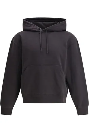 Saint Laurent Heren, Sweatshirts & Hoodies, Zwart, Maat: M Katoen