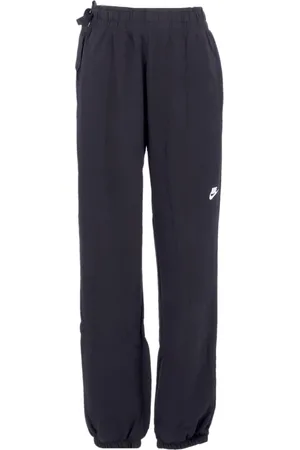 Nike Dames, Broeken, Zwart, Maat: L Katoen