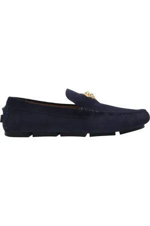 VERSACE Heren, Schoenen, Blauw, Maat: 40 EU Suède