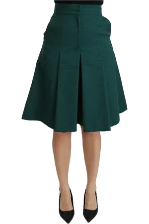 Dolce & Gabbana Dames, Rokken, Groen, Maat: XS Katoen