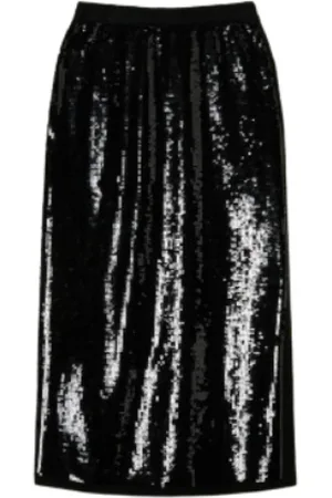 Twin-Set Dames, Rokken, Zwart, Maat: M