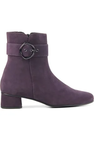 Hassia Dames, Schoenen, Paars, Maat: 38 EU Leer