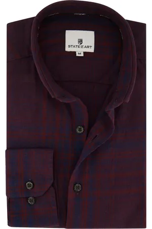 State of art Heren, Overhemden, Rood, Maat: XL