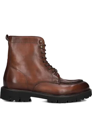 Stefano Lauran Heren, Schoenen, Bruin, Maat: 42 EU Leer