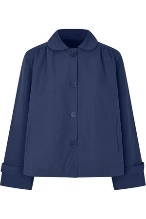 Lollys Laundry Dames, Jassen, Blauw, Maat: 2XL