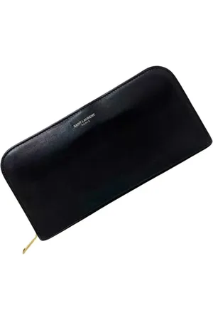 Saint Laurent Dames, Pre-owned, Zwart, Maat: ONE Size Leer