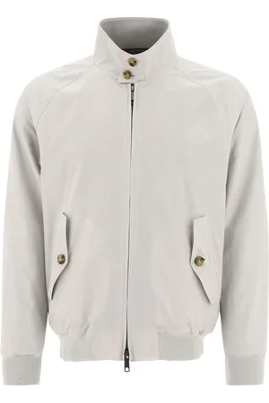 Baracuta Heren, Jassen, Grijs, Maat: 2XS Katoen