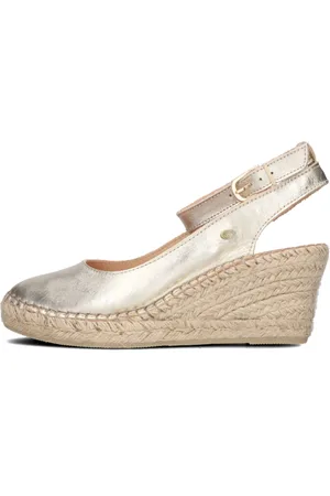 Fred de la Bretoniere Dames, Schoenen, Geel, Maat: 38 EU Leer