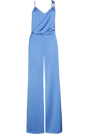 Caroline Biss Dames, Jumpsuits & Playsuits, Blauw, Maat: L