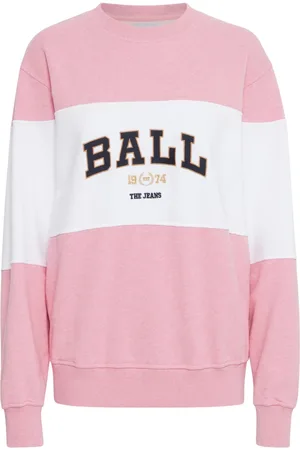 Ball Dames, Sweatshirts & Hoodies, Roze, Maat: S