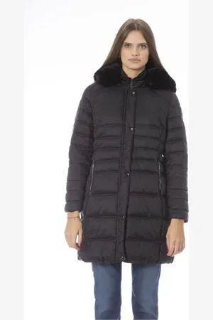 BALDININI Dames, Jassen, Zwart, Maat: 2XL Poliester