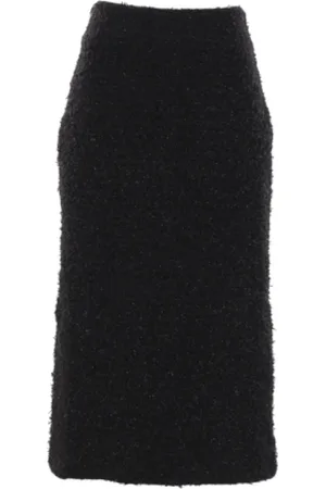 Balenciaga Dames, Rokken, Zwart, Maat: M Tweed