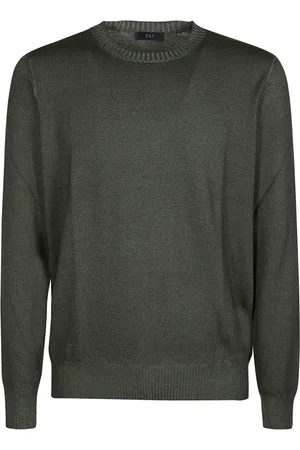 FAY Heren, Truien, Groen, Maat: 3XL