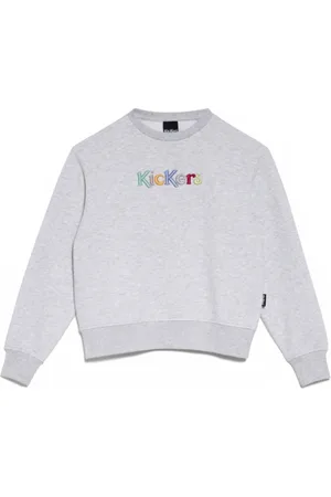 Kickers Dames, Sweatshirts & Hoodies, Grijs, Maat: M Poliester