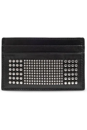 Alexander McQueen Heren, Accessoires, Zwart, Maat: ONE Size Leer