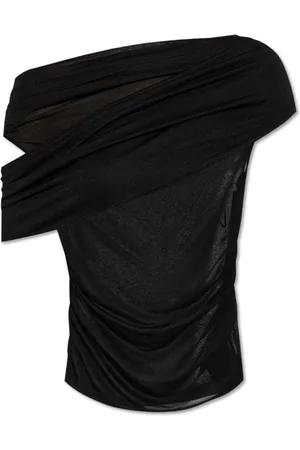 BLUMARINE Dames, Blouses & Shirts, Zwart, Maat: 2XS Viscose