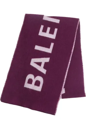 Balenciaga Dames, Pre-owned, Paars, Maat: ONE Size Wol