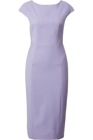 HUGO BOSS Dames, Jurken, Paars, Maat: S Wol