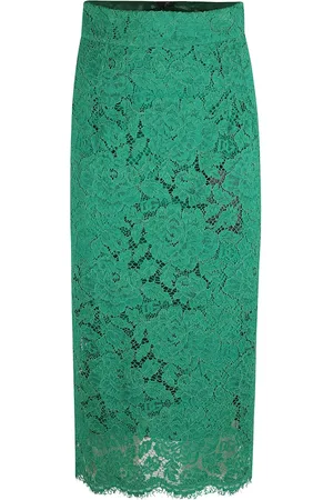 Dolce & Gabbana Dames, Rokken, Groen, Maat: XS