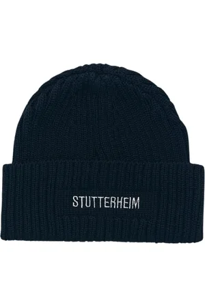 Stutterheim Heren, Accessoires, Blauw, Maat: ONE Size Wol