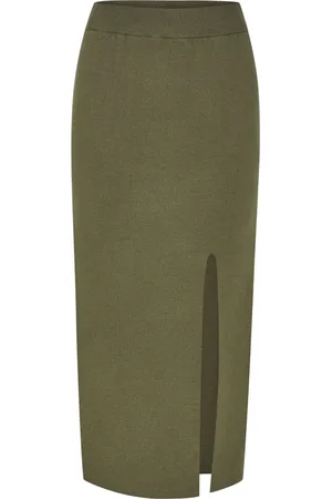 Gestuz Dames, Rokken, Groen, Maat: XS Viscose